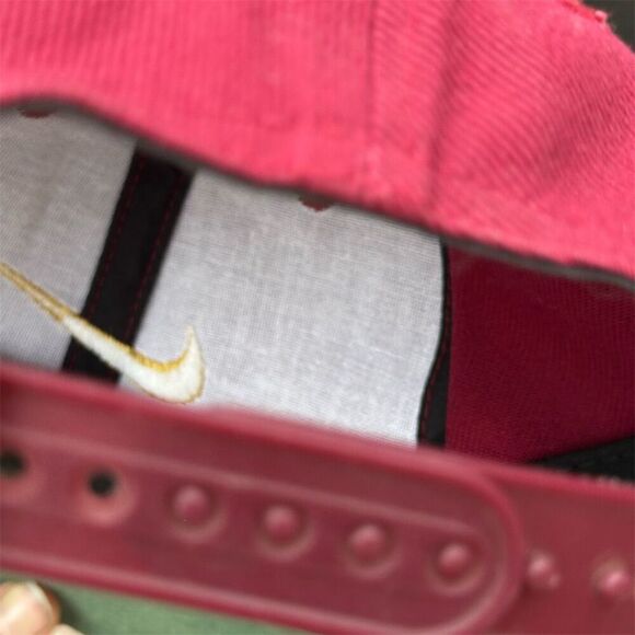Vintage Nike Swoosh Snapback Hat Unisex Adjustable Cap - Picture 10 of 11